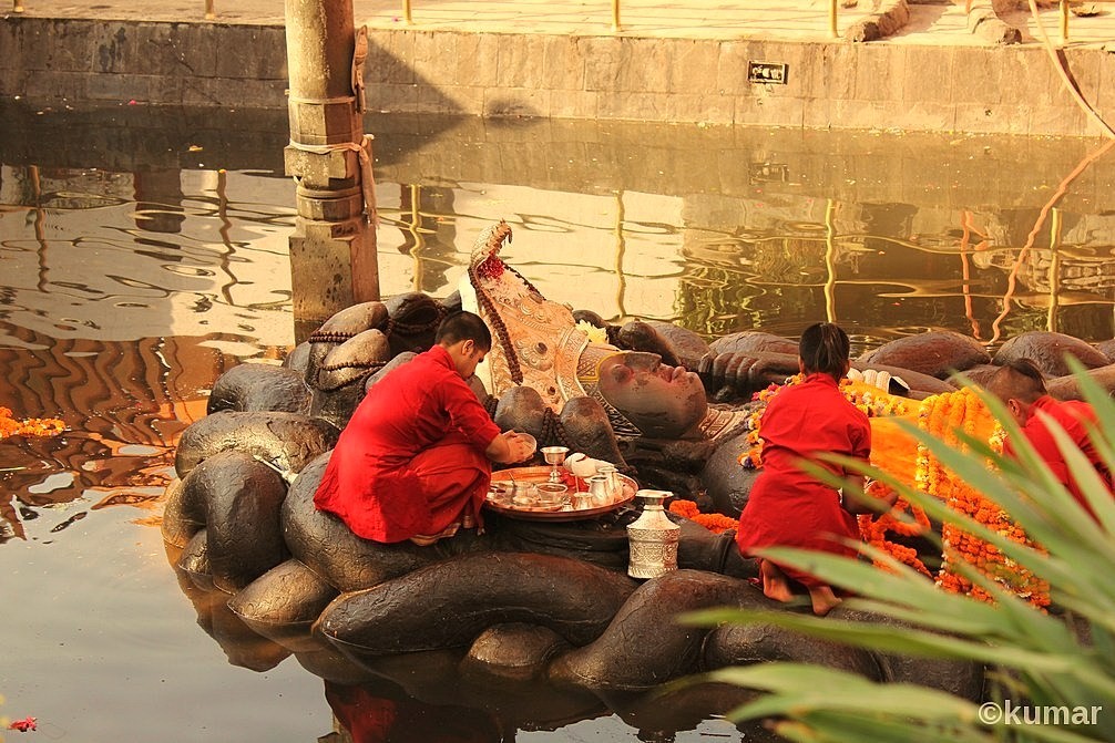 Budhanilkantha Temple, Kathmandu